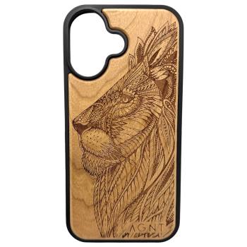 Lion - Wooden - iPhone 17