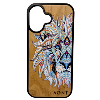 Lion - Colour Wooden - iPhone 17