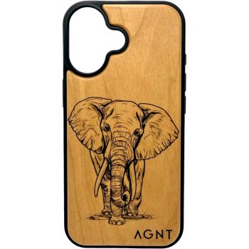 Elephant - Wooden - iPhone 17